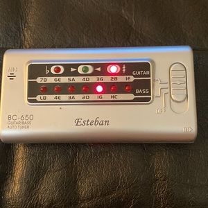 Esteban Guitar / Bass Auto Tuner BC - 650